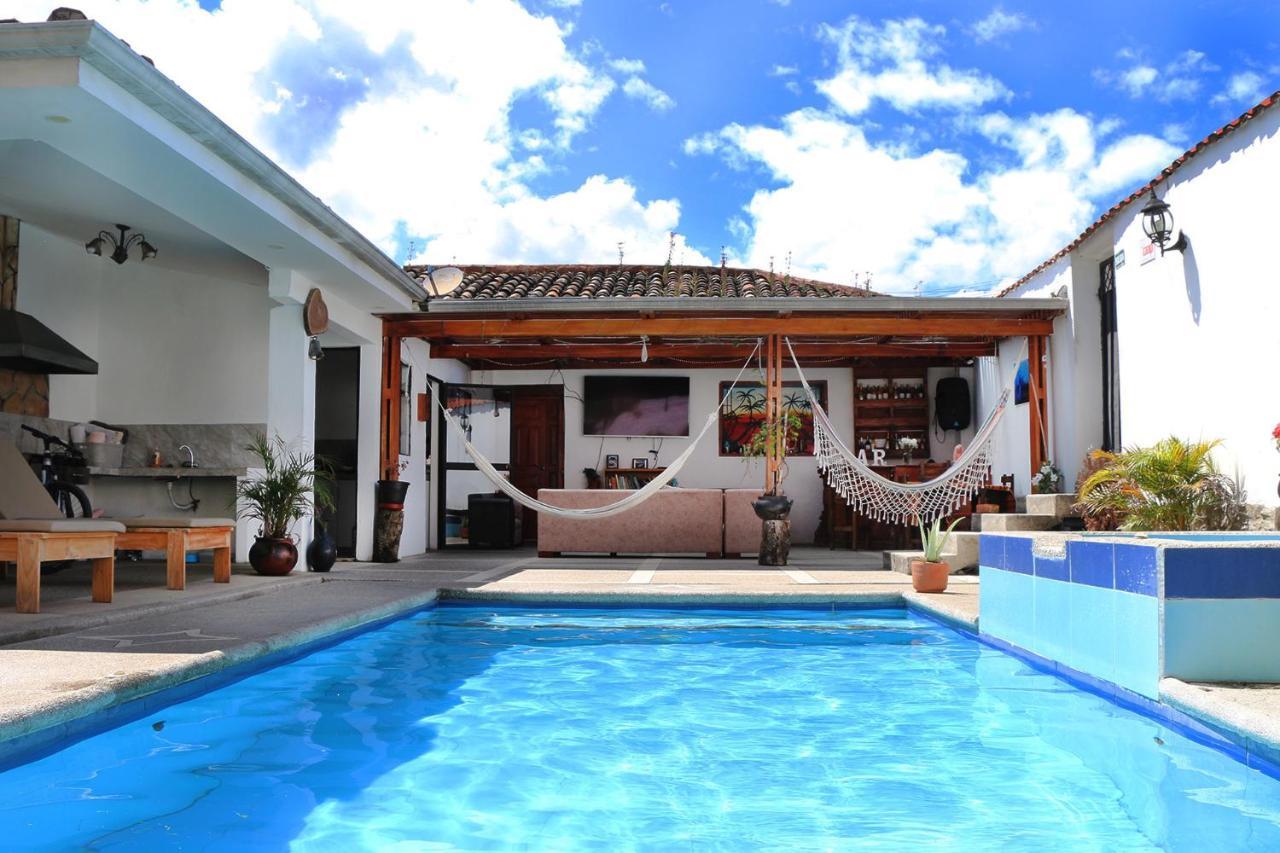 Hostel Las Palmas Vilcabamba Exterior foto